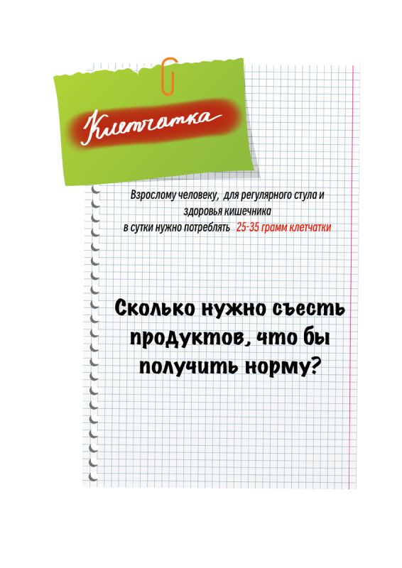 Клетчатка: незаменимый элемент рациона