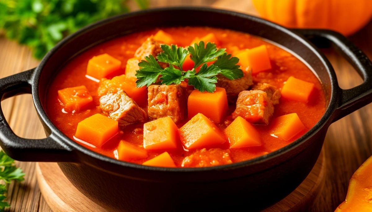 Удивительное сочетание: мясо с тыквой, которое изменит ваше мнение о корнеплодах