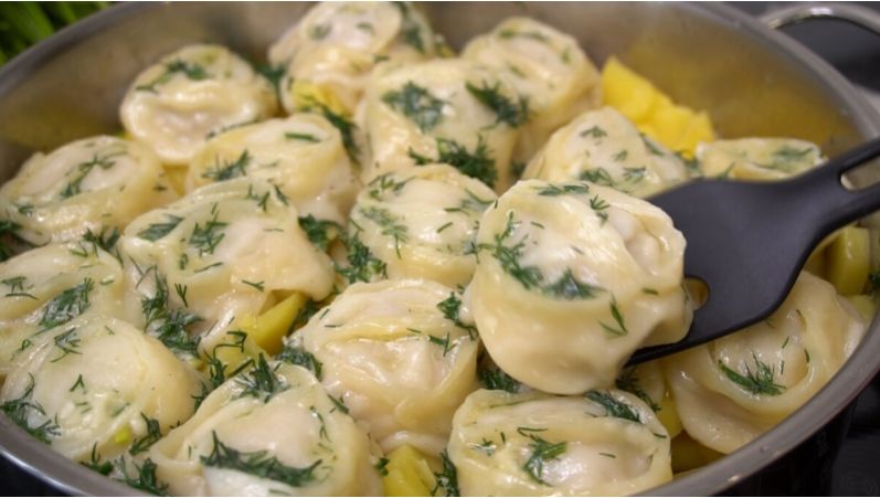 Неповторимый вкус готовых манты на картофельной подушке