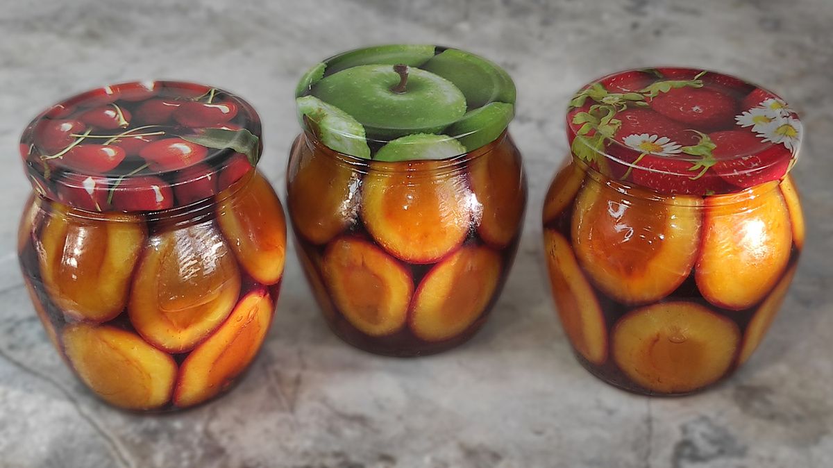 Ароматная Маринованная Слива с Коньяком и Корицей