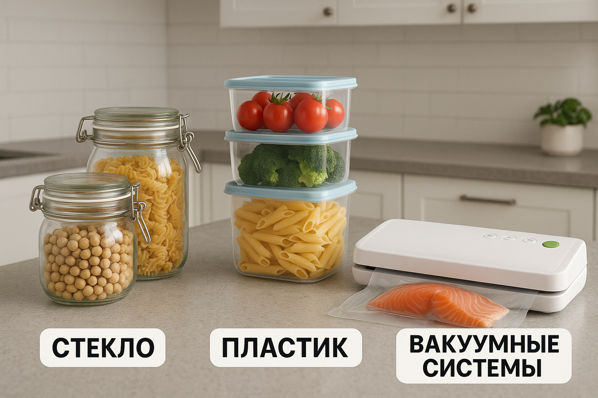 Как выбрать идеальные контейнеры для хранения продуктов и сохранить их свежесть