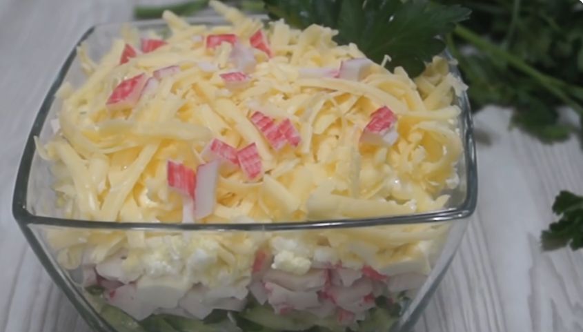 Салат «Нежность»: легкость и изысканность на вашем столе