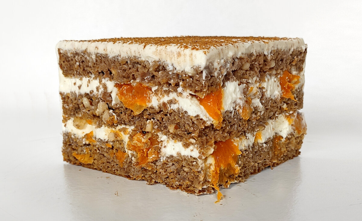 Удивительный морковный торт: диетический и без сахара