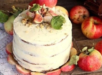 Вдохновляющий осенний торт