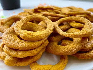 Вкусные безглютеновые колечки: чечевичный рецепт с восточным акцентом