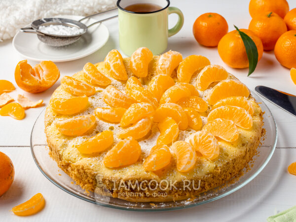 Как заменить яблоки на мандарины и приготовить невероятный пирог