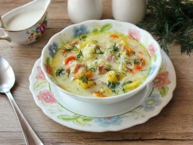 Сливочный суп с рисом: Нежный вкус и простота приготовления