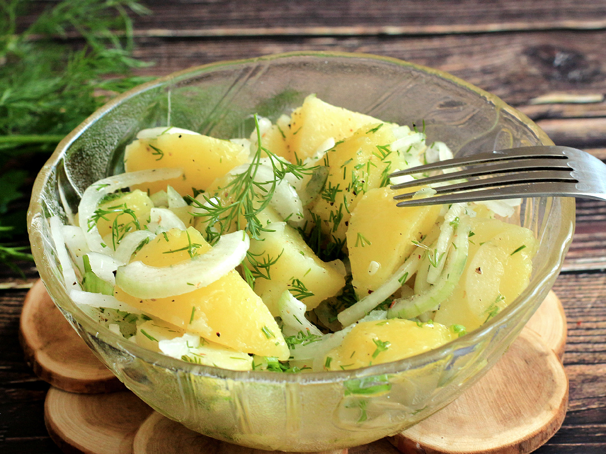 Как простой картофельный салат завоевал сердца