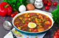 Ароматный борщ с яйцом для идеального обеда