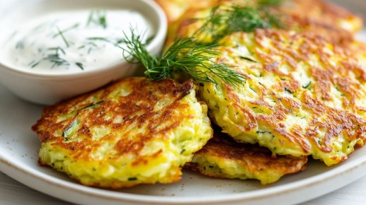 Кабачковые оладьи: Идеальный выбор для вкусного обеда