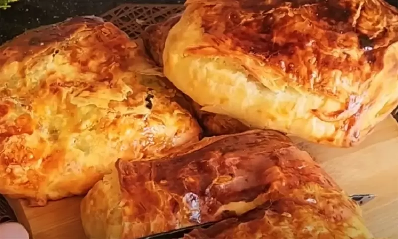 Приготовьте удивительные пирожки с уникальной трехслойной начинкой